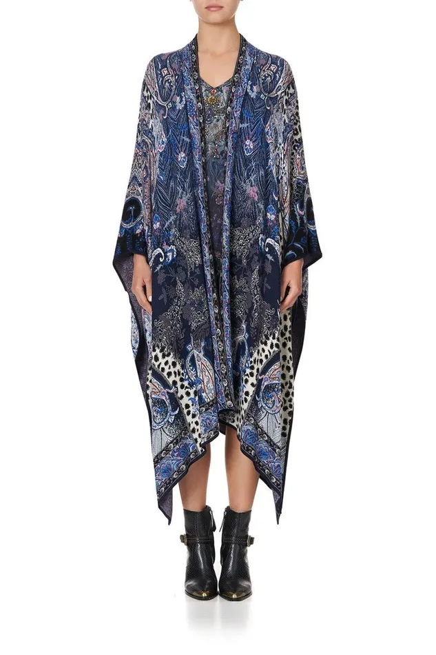 Women Knitwear Camilla Throw Over Festival Express