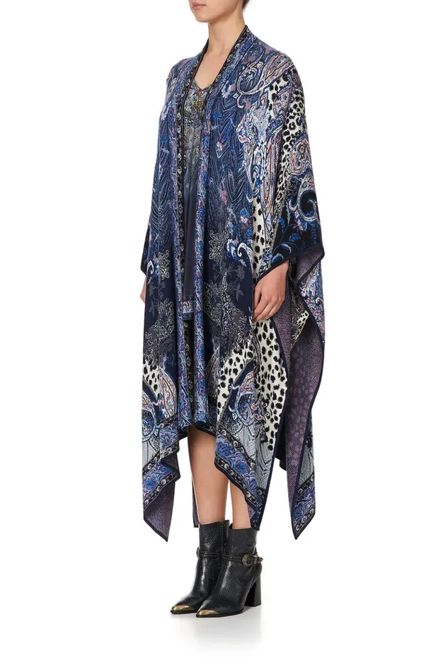 Women Knitwear Camilla Throw Over Festival Express