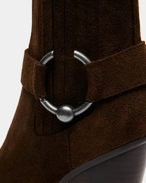 Women LAKELYNN BROWN SUEDE Brown Suede Steve Madden Boots and Booties Women LAKELYNN BROWN SUEDE Brown Suede Steve Madden Boots and Booties