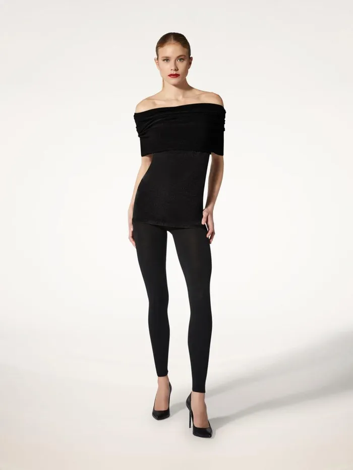 Women Leggings and Bikers Wolford The WOW WOOLFORD LEGGINGS Black