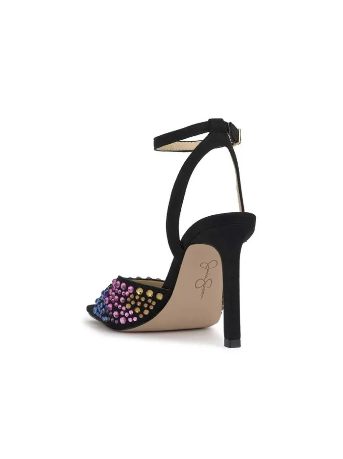 Women Lendall High Heel In Black Jeweled Jessica Simpson Sandals