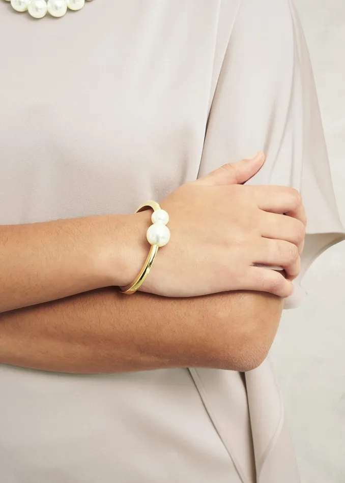 Women Lilia Cuff Gold Hobbs Jewellery