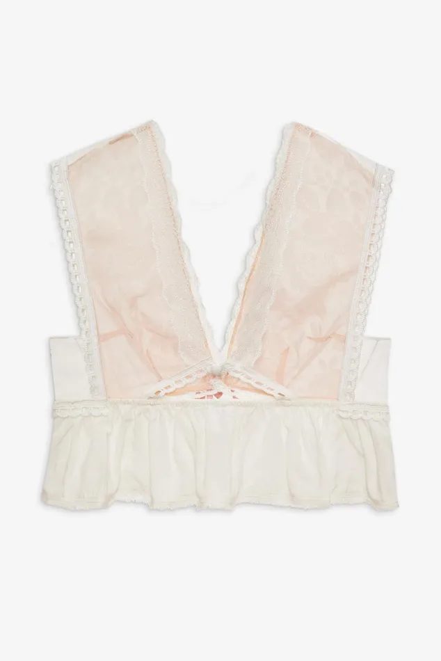 Women Lingerie For Love and Lemons Alexa Sleep Top Ivory Women Lingerie For Love and Lemons Alexa Sleep Top Ivory
