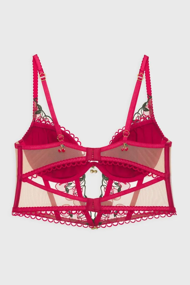 Women Lingerie For Love and Lemons Cherie Bustier Red Women Lingerie For Love and Lemons Cherie Bustier Red