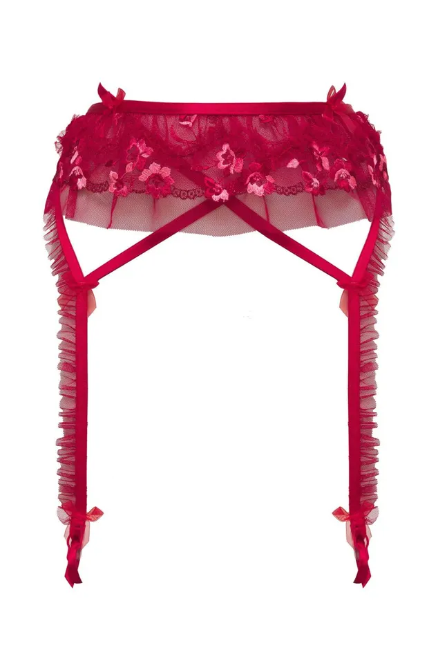 Women Lingerie For Love and Lemons Evie Garter Belt Red Women Lingerie For Love and Lemons Evie Garter Belt Red