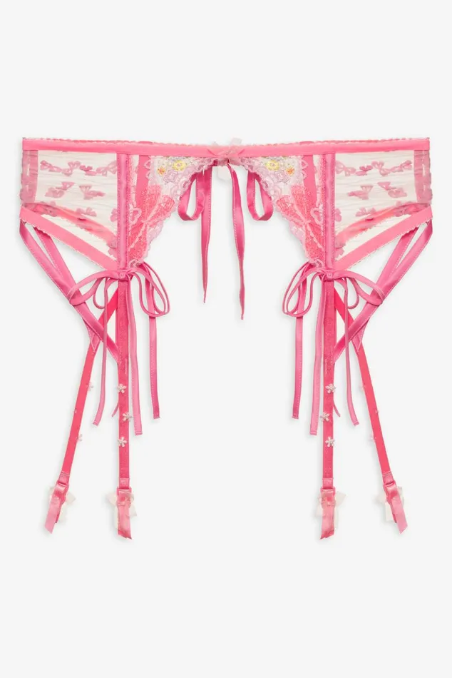 Women Lingerie For Love and Lemons Marietta Garter Belt Pink Women Lingerie For Love and Lemons Marietta Garter Belt Pink