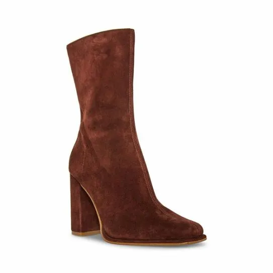 Women LOCKWOOD BROWN SUEDE Brown Suede Steve Madden Boots and Booties Women LOCKWOOD BROWN SUEDE Brown Suede Steve Madden Boots and Booties