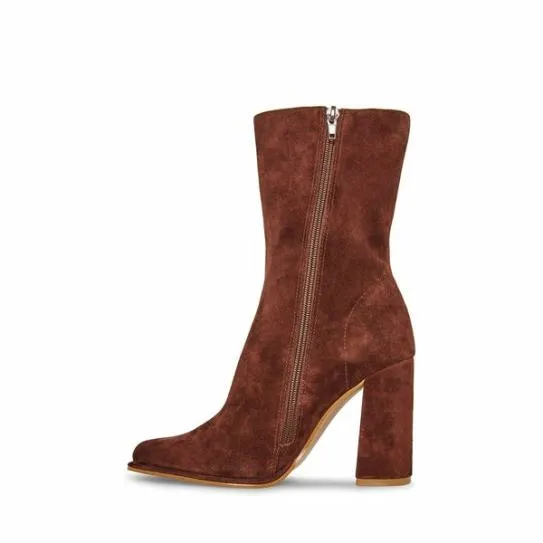 Women LOCKWOOD BROWN SUEDE Brown Suede Steve Madden Boots and Booties Women LOCKWOOD BROWN SUEDE Brown Suede Steve Madden Boots and Booties