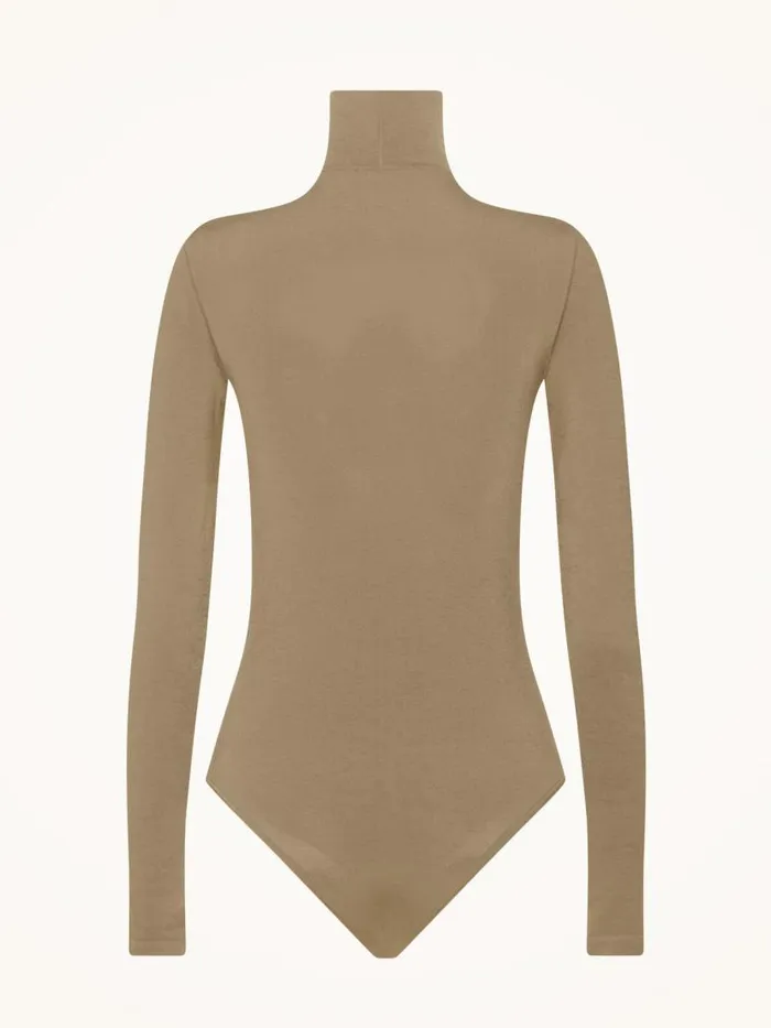 Women Longsleeve Bodies Wolford Colorado Body Cafegrave Au Lait