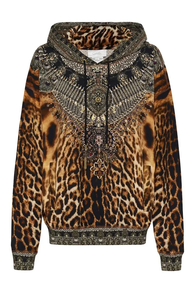 Women Loungewear Camilla Hoodie With Side Pockets Ruler Of The Underworld
