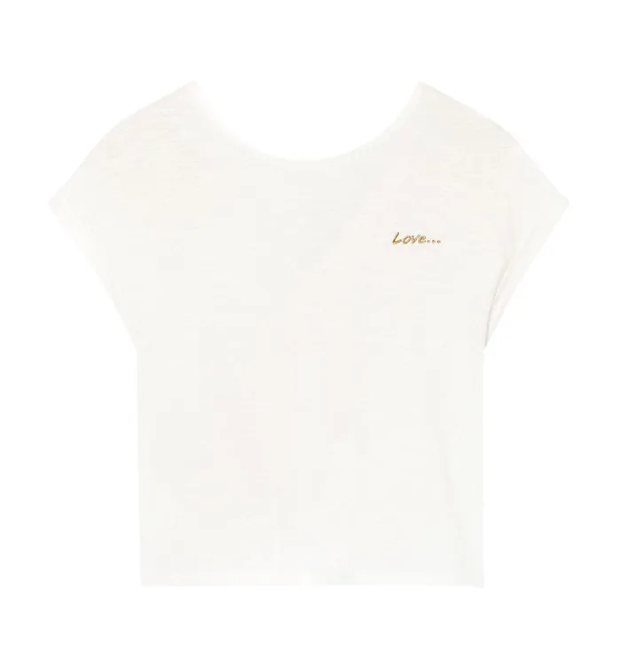 Women Love039 Top 8211 Ecru Promod Tops Women Love039 Top 8211 Ecru Promod Tops