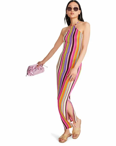 Women MAKENNA DRESS PINK MULTI Pink Multi Steve Madden Dresses Women MAKENNA DRESS PINK MULTI Pink Multi Steve Madden Dresses