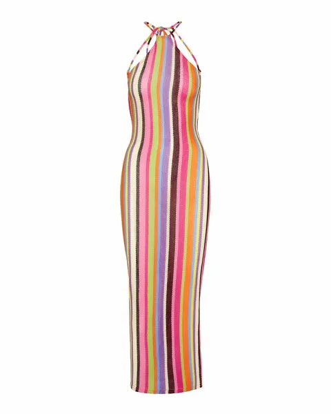 Women MAKENNA DRESS PINK MULTI Pink Multi Steve Madden Dresses Women MAKENNA DRESS PINK MULTI Pink Multi Steve Madden Dresses