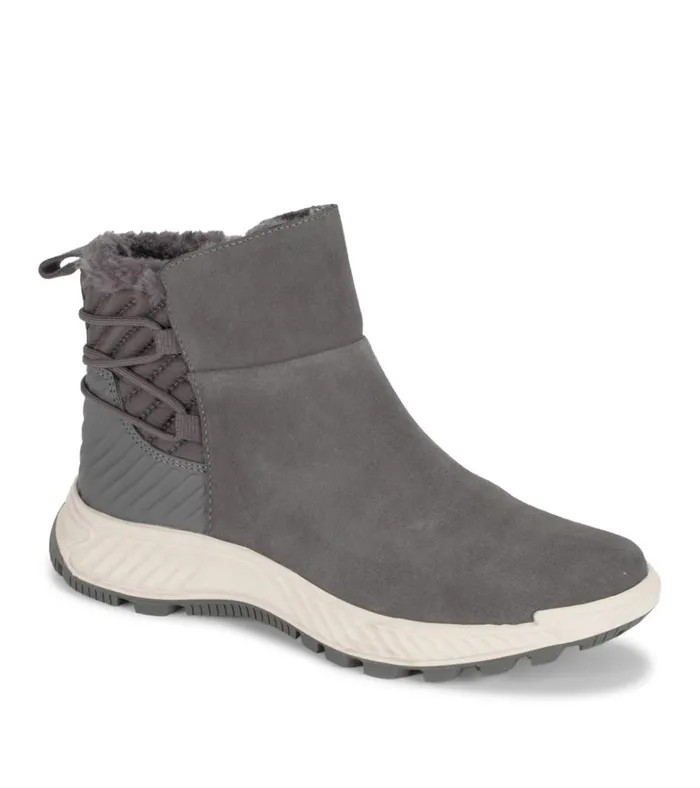 Women Mandie Cold Weather Bootie Dark Grey Suede Baretraps Cold Weather Boots