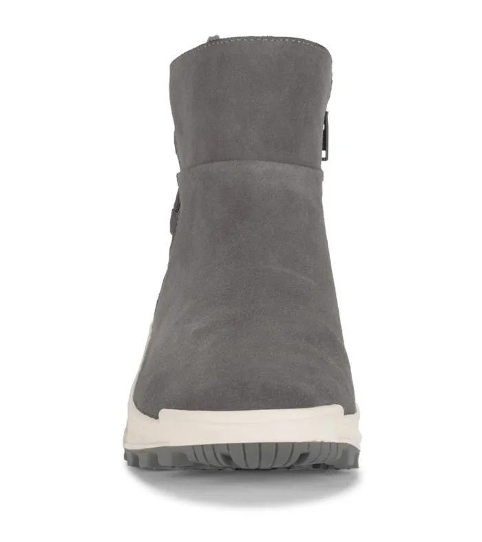 Women Mandie Cold Weather Bootie Dark Grey Suede Baretraps Cold Weather Boots