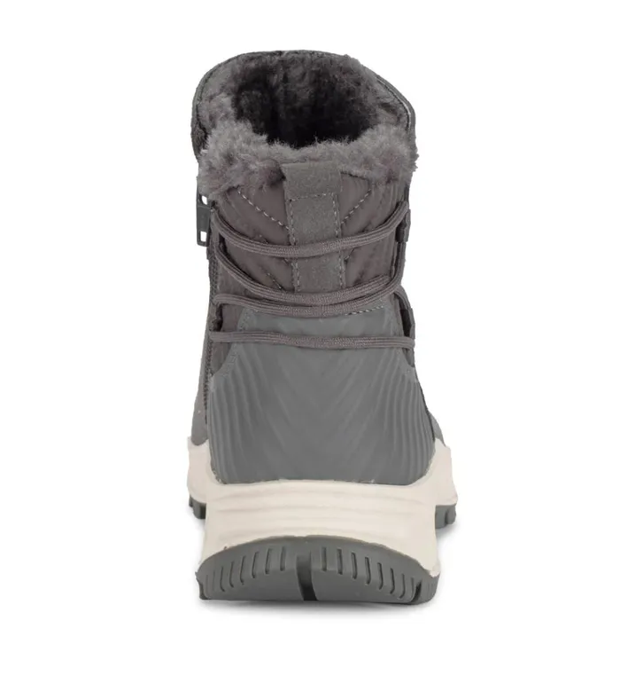 Women Mandie Cold Weather Bootie Dark Grey Suede Baretraps Cold Weather Boots