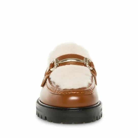 Women MARIANNA COGNAC LEATHER Cognac Leather Steve Madden Loafers and Flats Women MARIANNA COGNAC LEATHER Cognac Leather Steve Madden Loafers and Flats