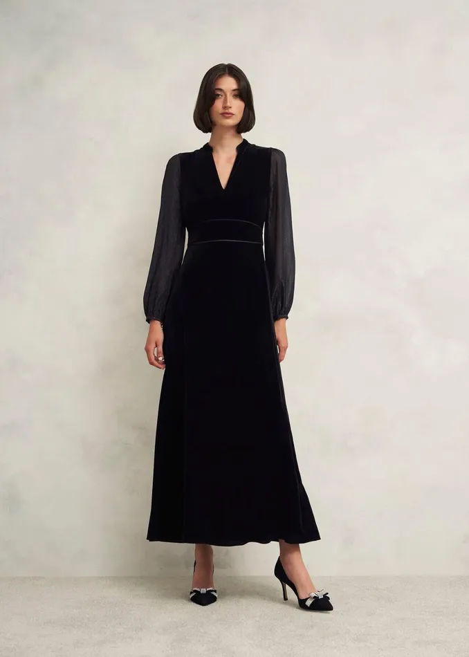 Women Marissa Dress Hobbs Black Hobbs Dresses and Jumpsuits