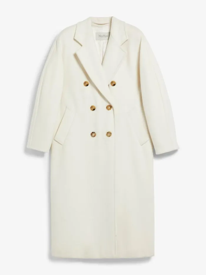 Women Max Mara Coats 101801 Icon Coat White