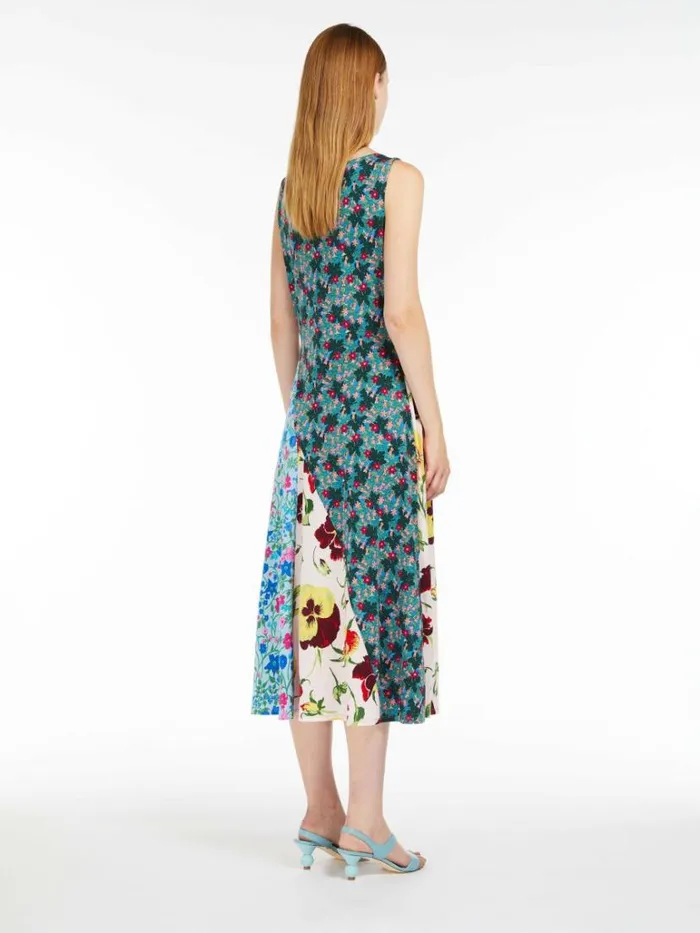 Women Max Mara Dresses Cotton Jersey Dress Green