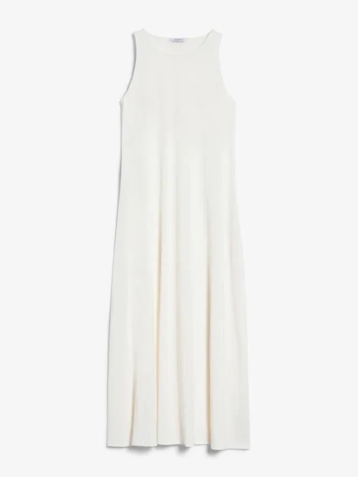 Women Max Mara Dresses Stretch Jersey Aline Dress Ecru