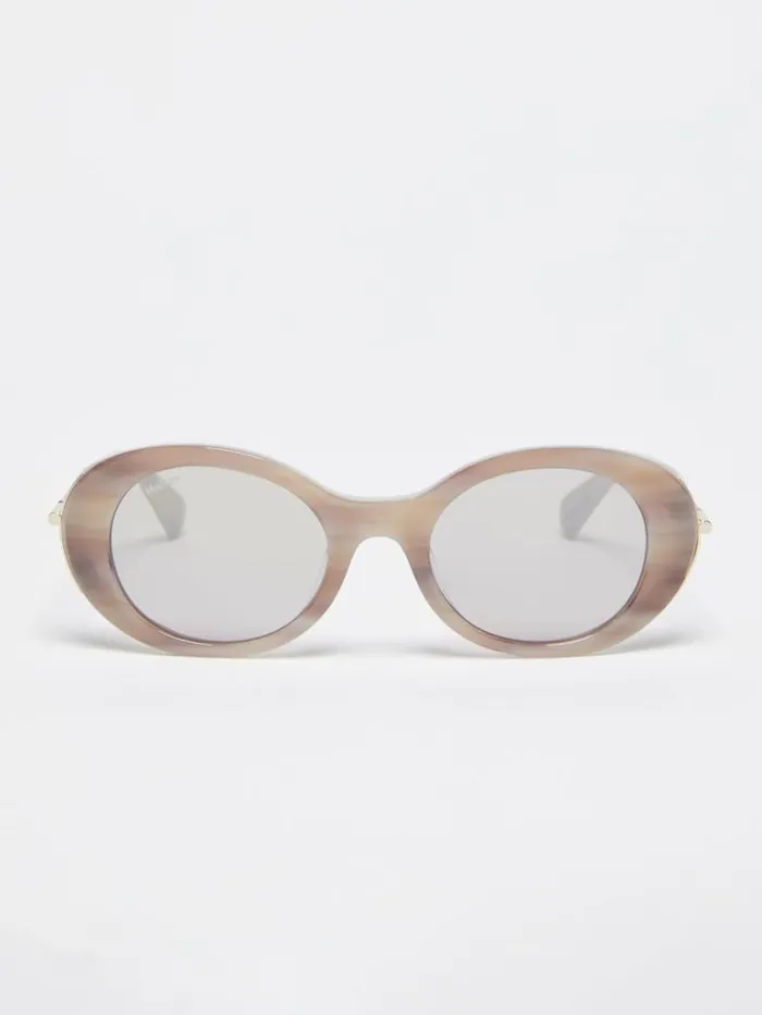 Women Max Mara Eyewear Sunglasses Beige