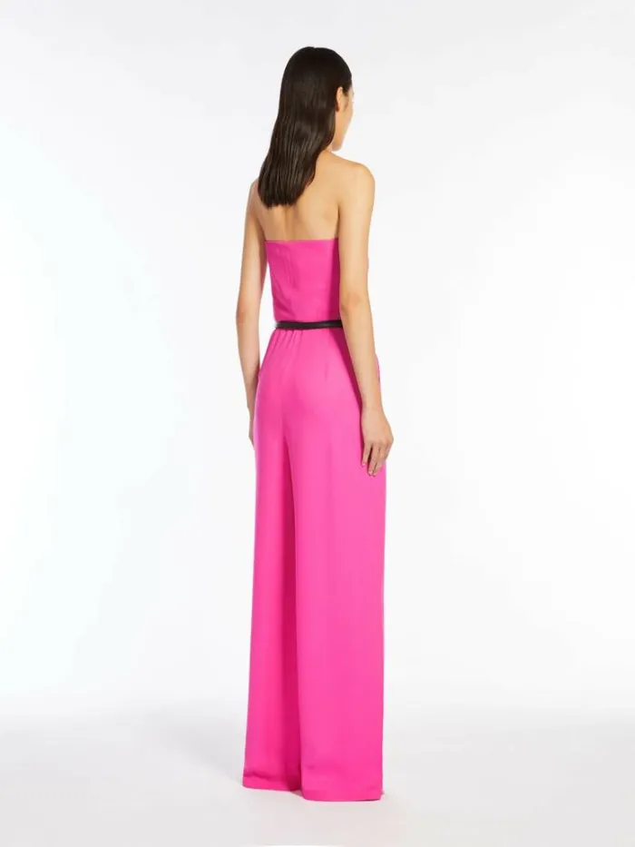 Women Max Mara Jumpsuits Cady Bustier Jumpsuit Fuchsia