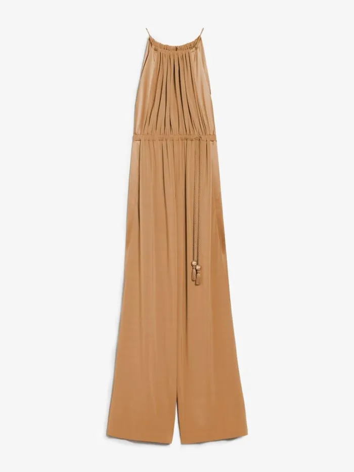 Women Max Mara Jumpsuits Viscose Jersey Jumpsuit Clay
