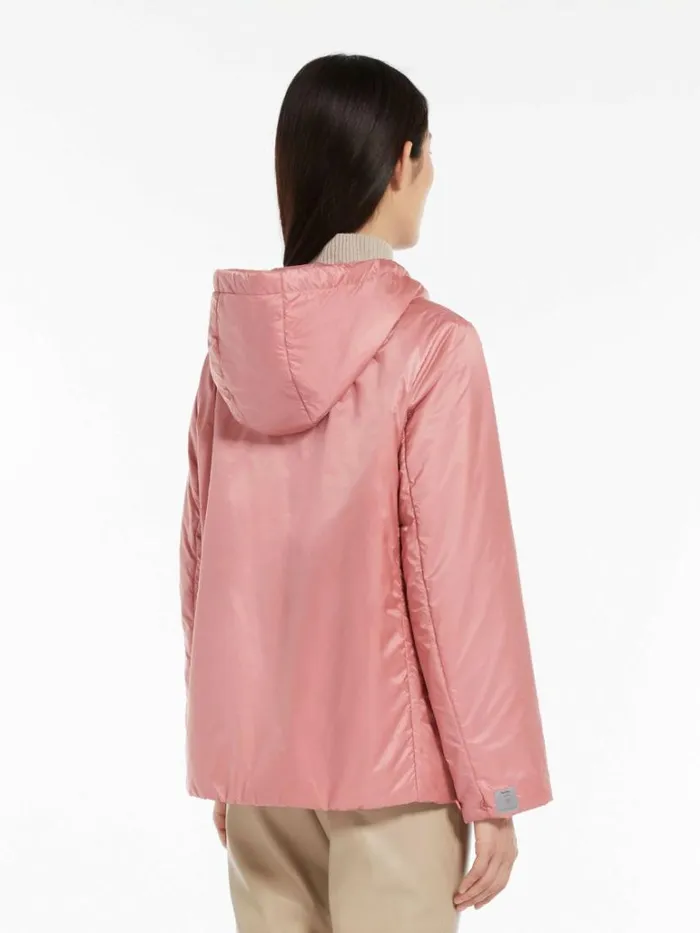 Women Max Mara The Cube 8211 Cameluxe Waterresistant Canvas Travel Jacket Pink