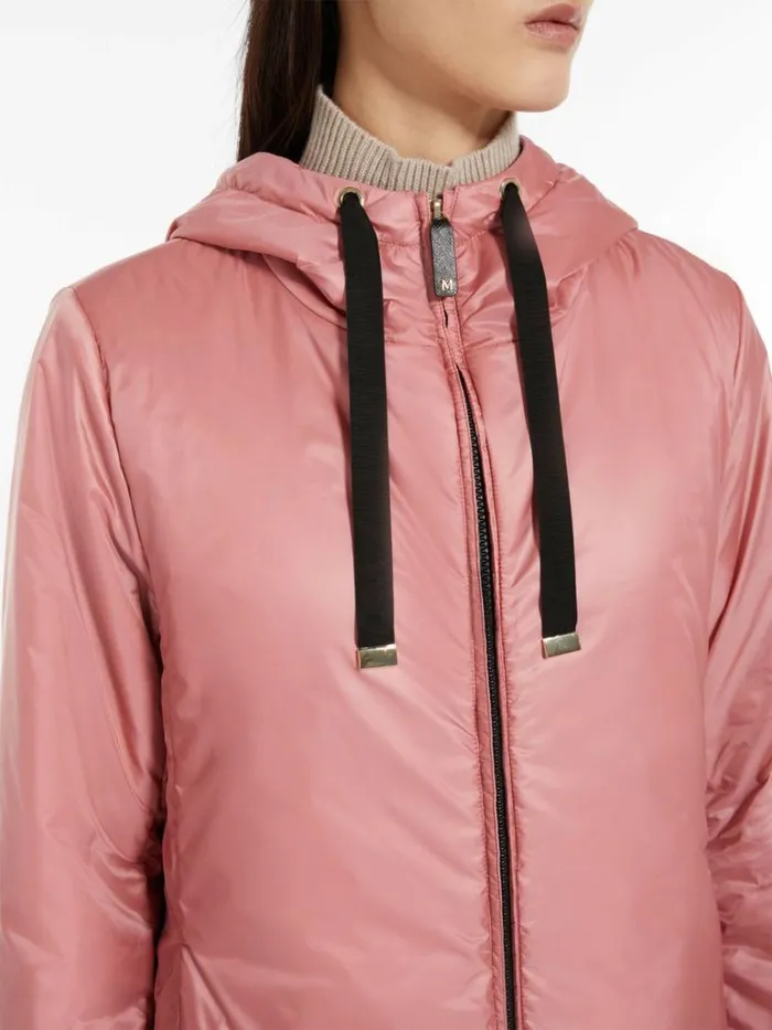 Women Max Mara The Cube 8211 Cameluxe Waterresistant Canvas Travel Jacket Pink