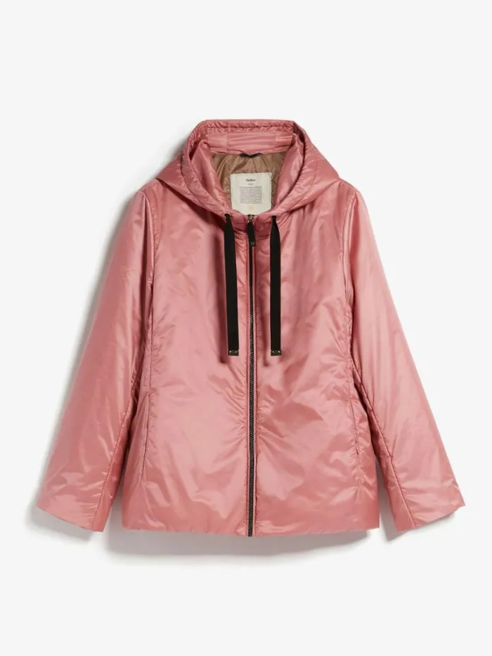 Women Max Mara The Cube 8211 Cameluxe Waterresistant Canvas Travel Jacket Pink