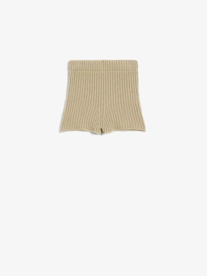Women Max Mara Trousers And Jeans Ribknit Culottes Kaki