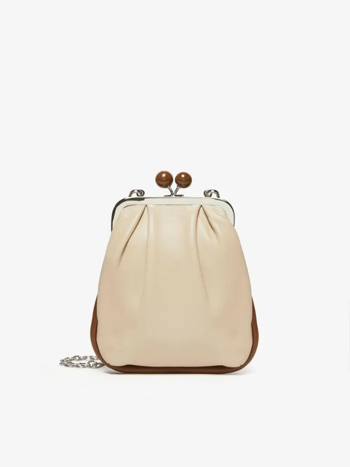 Women Max Mara Weekend Bag XXS Nappa Leather Pasticcino Bag Sand