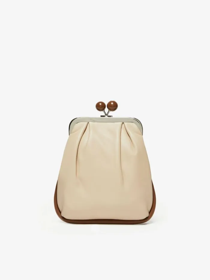 Women Max Mara Weekend Bag XXS Nappa Leather Pasticcino Bag Sand