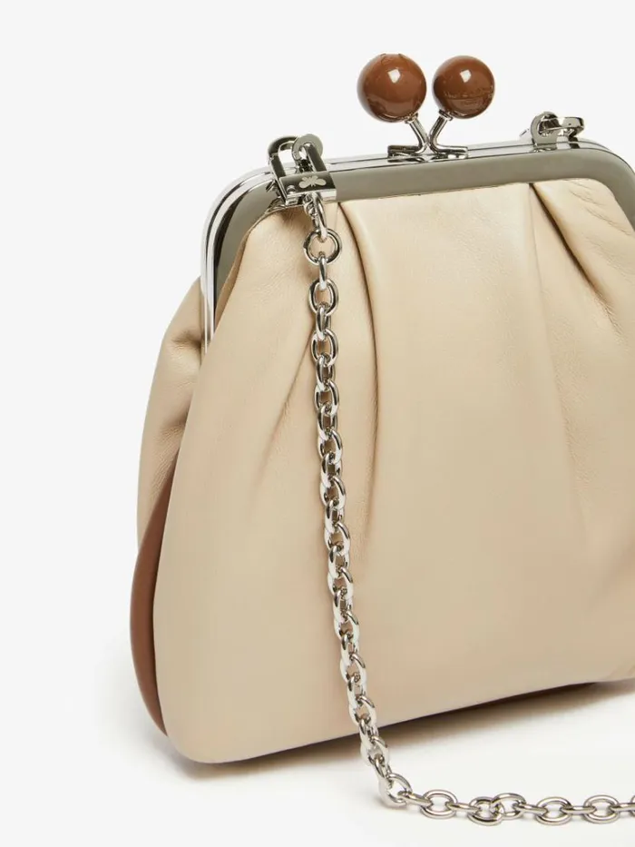 Women Max Mara Weekend Bag XXS Nappa Leather Pasticcino Bag Sand