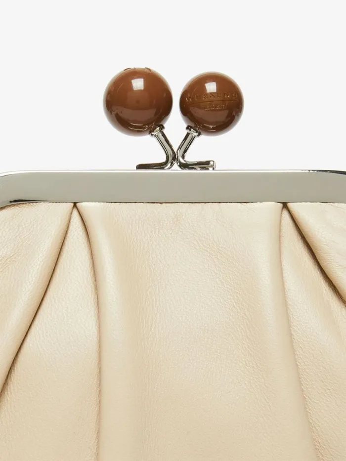 Women Max Mara Weekend Bag XXS Nappa Leather Pasticcino Bag Sand