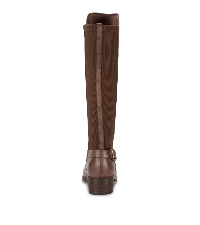 Women McKayla Wide Calf Tall Boot Dark Brown Baretraps Wide Calf Boots