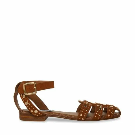 Women MEDIAS TAN SUEDE Tan Suede Steve Madden Sandals