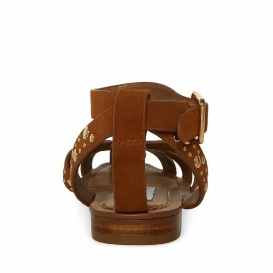 Women MEDIAS TAN SUEDE Tan Suede Steve Madden Sandals Women MEDIAS TAN SUEDE Tan Suede Steve Madden Sandals