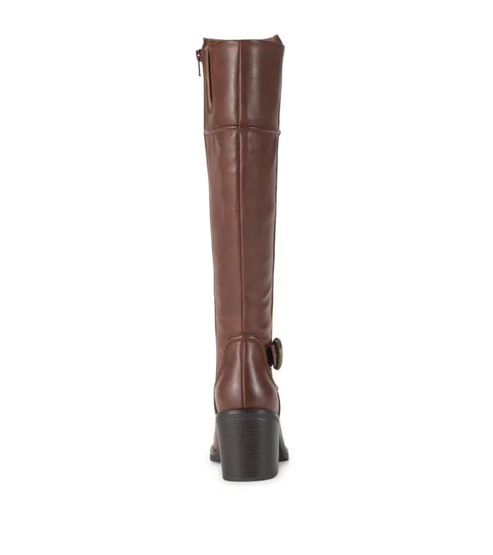 Women Melody Tall Boot Brush Brown Baretraps Knee High Boots