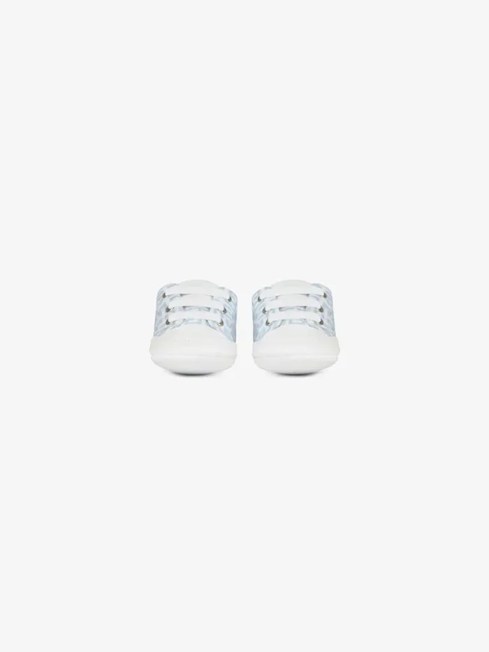 WomenMen Baby 1 Month To 3 Years Givenchy Slippers In 4G Jacquard Baby Bluewhite