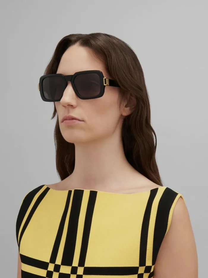 WomenMen Marni Sunglasses Black Zamalek Sunglasses