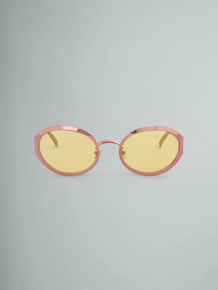 WomenMen Marni Sunglasses ToSua Pink Sunglasses