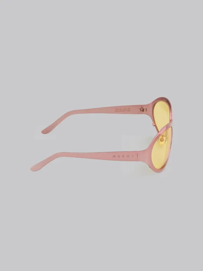 WomenMen Marni Sunglasses ToSua Pink Sunglasses