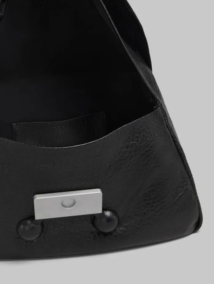 WomenMen Marni Trunkaroo Bag Black Nappa Extra Large Trunkaroo Soft Bag