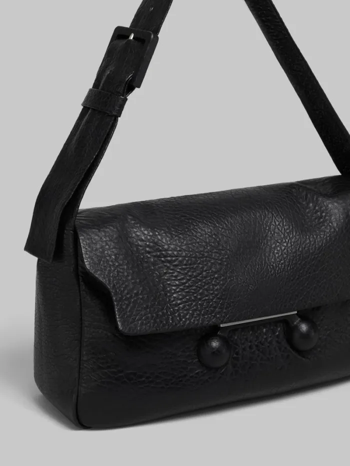 WomenMen Marni Trunkaroo Bag Black Nappa Extra Large Trunkaroo Soft Bag