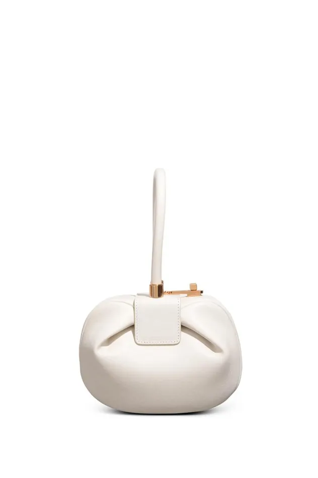 WomenMen Mini Bags Gabriela Hearst Demi Bag In Ivory Nappa Leather