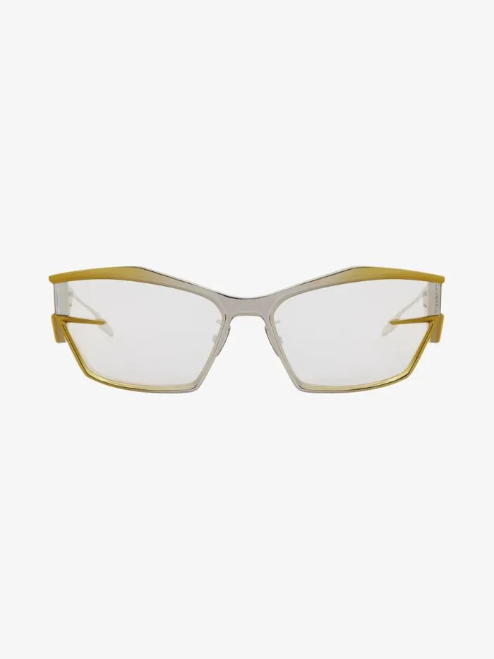 WomenMen Sunglasses Givenchy Giv Cut Unisex Sunglasses In Metal Dark Yellow