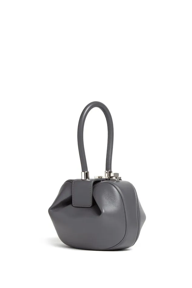 WomenMen Top Handles Gabriela Hearst Demi Bag In Charcoal Nappa Leather
