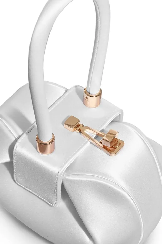 WomenMen Top Handles Gabriela Hearst Demi Bag In Diamond Satin